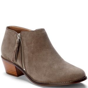 NEW VIONIC Joy Serena Ankle Boot - GREIGE - Orthotic Arch Support - SZ 9